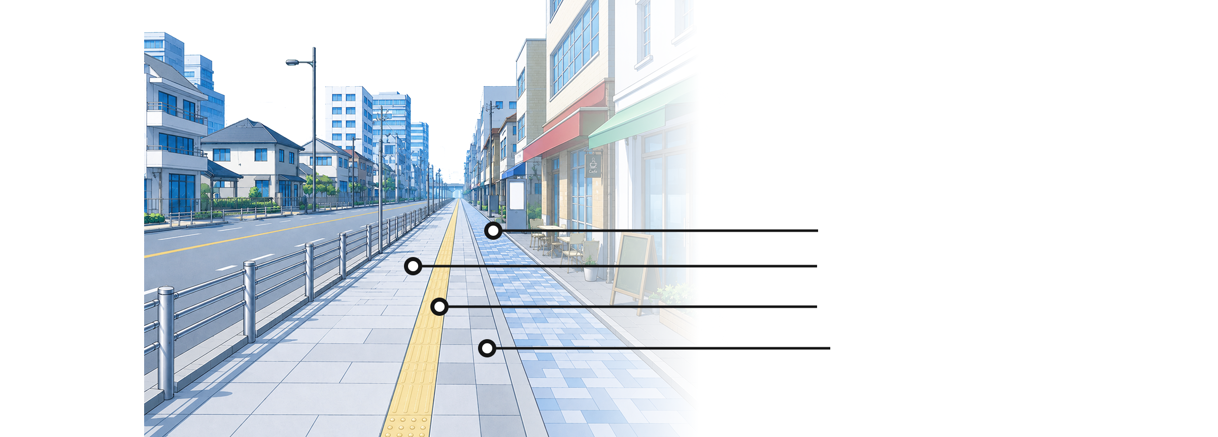 歩道取扱商品イラスト